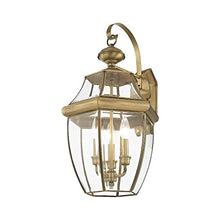 Livex Lighting 2351-06 Outdoor Wall Lantern, Verdigris