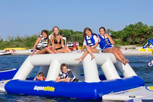 AQUAGLIDE Sierra 10 Floating Dock Island for Lake, Boat, Pool, Beach - Blue