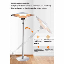 Grafken Outdoor Patio Heater, Three-Speed Adjustment, Maximum Power 2200W, IP44 Waterproof, High-Power Umbrella-Shaped Electric Heater for Indoor and Outdoor Courtyards (Size : 2200W)