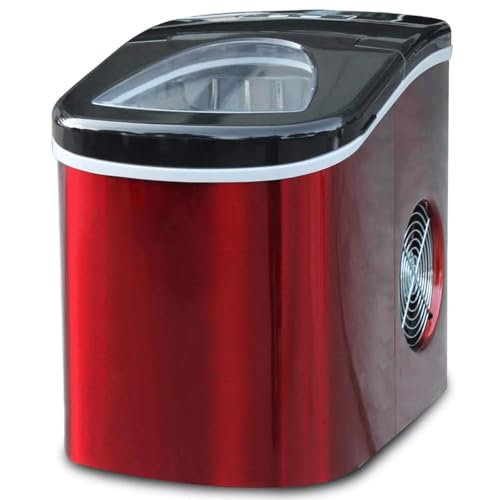 26 Lb. Countertop Ice Maker Portable See-Through Window Makers