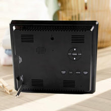 YWMLFZ Creative LCD Electronic Clock Weather Weather Forecast Projection Multifunctional Alarm