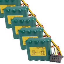 xutyeelwe 5pcs 8HR-4/3FAUPC 9.6V 4500mAh with Black Plug Ni-MH Rechargeable Battery Pack