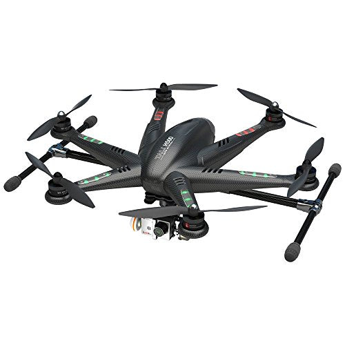 Walkera TALI H500 RTF1 FPV RC Drone Hexacopter with G-3D Gimbal and iLook+ Camera Black
