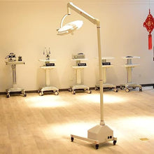 Shogoody 108W LED Shadowless Exam Light Lamp Floor Stand KD-2036L-3 White