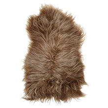 LHOONBB Furniture Set-Icelandic Sheepskin Cover Brown 70x110 cm