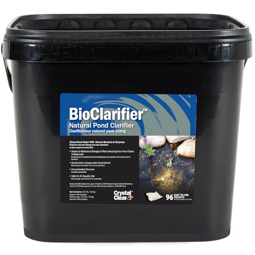 CrystalClear BioClarifier Small Pond & Water Garden Clarifier, 300 Packets