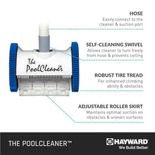 Hayward Poolvergnuegen Suction Pool Cleaner (2 Wheel) Pools up to 16 x 32ft