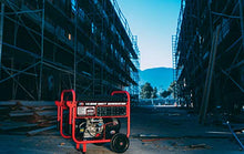 12,000 Watt Generator Gasoline Powered, JD Engine Electric Start Portable Wheel Kit