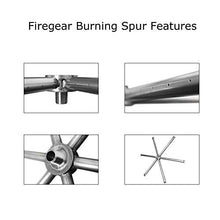 Firegear Match Light Gas Fire Pit Burning Spur Kit (DBS-36K), Natural Gas, 36-inch