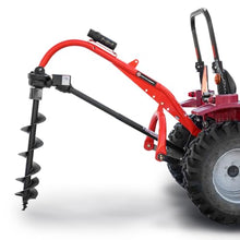 DR Power Tractor Post Hole Digger Construction Grade Steel Orange