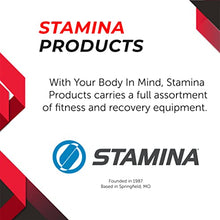 Stamina X AMRAP Rower Machine with Smart Workout App - Foldable Rowing Machine, Black, Red