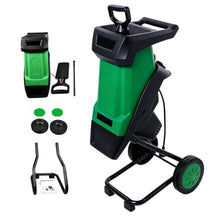 Electric Wood Chipper & Rapid Leaf Mulcher Shredder