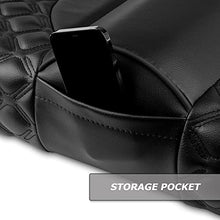 MODZ FS2 Custom Golf Cart Front Seat for EZGO TXT [1995-Up] - Black Base - Double Diamond Pattern