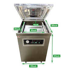 TECHTONGDA Vacuum Sealer Packaging Machine Stainless Steel Grey