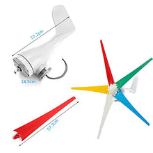 8000W AC Permanent Wind Turbines Generator 12/24/48V W/Controller 5-Nylon Blades Household Power Generator for Solar Streetlight 12v 8000w (12v 6000w)