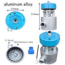 1000W Portable Hydro Water Generator 220V Micro Water Turbine Generator With LED Light, High Power Impact Hydroelectric Wheel Generation Power Equipment For Home, Outdoor