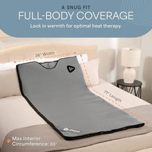 LifePro RejuvaWrap Infrared Sauna Blanket with Low EMF and 9 Temp Levels