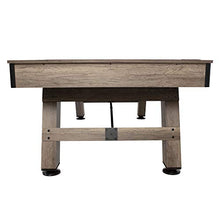 American Legend Brookdale 90” Billiard Table with Rustic Wood Finish Blue