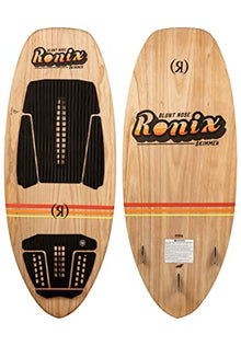 Ronix Element Core WakeSurf Blunt Nose Skimmer Paulownia Sunset 4'6