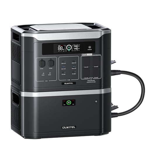 BP3000 3200W(6400W Peak) Portable Power Station, 4096Wh LiFePO4 Battery