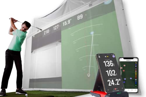 HomeCourse Golf ProScreen 180 Golf Simulator in A Box - Rapsodo MLM Bundle