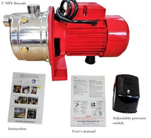 MA0438X-8 Shallow Well Jet Pump | 3/4 HP 115/230V Stainless Steel Jet Pump