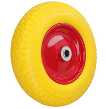 AB Tools 14.5in Puncture Proof Foam Filled Wheelbarrow Wheel 25mm Bore 200kg Capacity 4pk