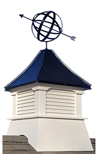 Accentua Yosemite Cupola with Armillary, 24 in. Square, 53 in. High