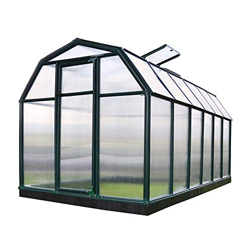 Palram Canopia Rion EcoGrow 2 Greenhouse 6x12 Ft Dark Green