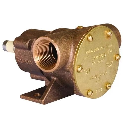 Jabsco 777-0001 Flexible Impeller Pump, 1", Foot Mount