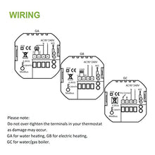 TEOYETTSF Smart Home Thermostat Electric/Water Floor Heating Home Temperature Controller Work