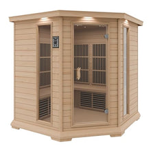 SteamSpa Infrared Hemlock Sauna Room with LED Control & Bluetooth