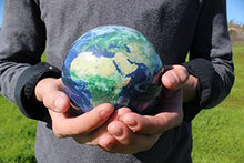 MOVA 8.5" Natural Earth Globe Blue Various Shades