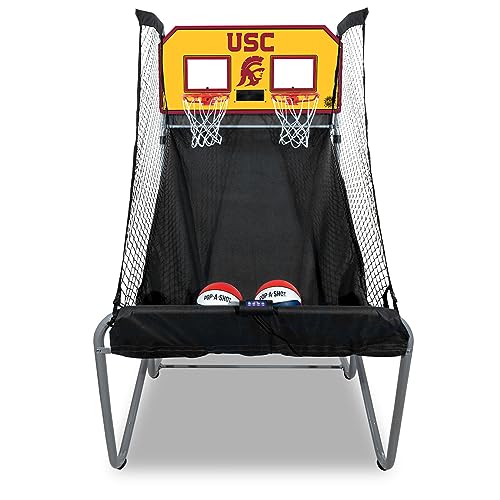 Pop-A-Shot Home Dual Shot with USC Trojans NCAA Graphics Gold