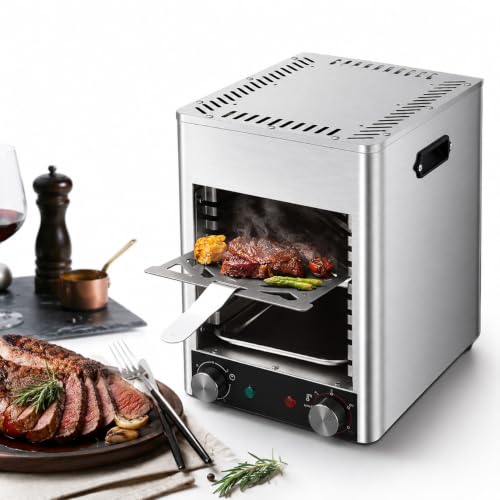 Electric Steak Grill Infrared – Instant Moisture Locking, Maillard Reaction