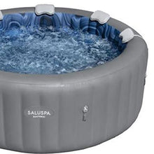 Bestway SaluSpa Santorini HydroJet 5 to 7 Inflatable Hot Tub Gray
