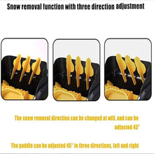 McbeAn Snowplow Electric Snow Shovel, Handheld Snow Thrower, Adjustable Snow Direction, Multi-Level Adjustment, Powerful Brushless Motor, for School Road Home Use