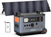 6000W Solar Generator With 500W Solar Panel,120V/240V Split Phase Voltage Portable Power Station PowerMax 6000, 6000w AC Output (9000W Surge), 2400W MPPT Solar for Emergency