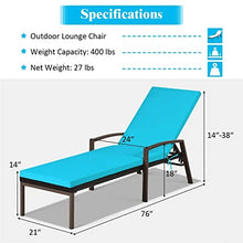TEOYETTSF 2 Piece Recliner Adjustable Cushion Turquoise