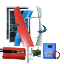 1000W Wind Solar Power Kit 12V/24V Hybrid System With 2000W Inverter