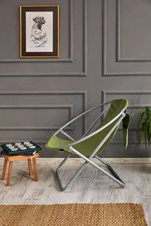 Mern Living Canvas Folding Chair Green