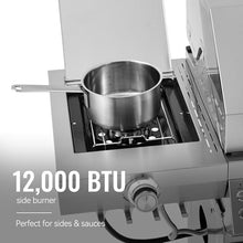 Grills House GEA6001S Deluxe Stainless Steel 6-Burner Gas Grill Silver