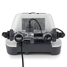 Intex Sand Filter Pump with Saltwater System Maintenance Set Black