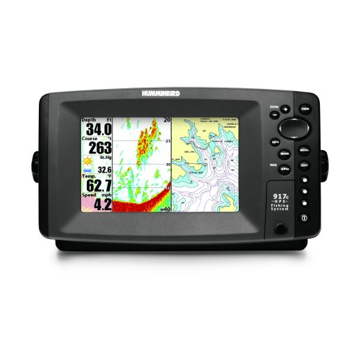 Humminbird 917c Combo 7-Inch Waterproof Marine GPS and Chartplotter