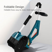Portable Snow Shovel, Brushless Snow Blower with Adjustable Handle, Battery Powered Snow Blower for Driveway Winter Snow Removal(One Battery)