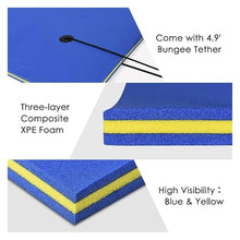 ZDJZMGZ Floating Mat, Foam Water Floating Pad, Foam Pad Floating Mat Water Floating Pad for Outdoor Water Activities, Extra Large Floating Mat(Blue,550 * 183cm)