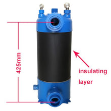 SXWVSDHY 5HP Pure Titanium Heat Exchanger Evaporator Condenser @ Corrosion Resistant to Salt Water for Swimming Pool,Chiller, Refrigerator