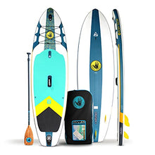 Body Glove Cruiser+ Inflatable Stand Up Paddle Board Teal/White