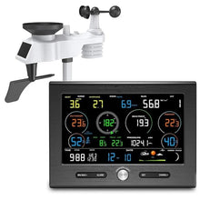 RKUVPAE Wireless Weather Station with Outdoor Sensor, 7-in-1 Weather Station with Weather Forecast, for Outdoor Humidity, Temp, Air Pressure