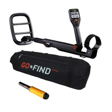 Minelab GO-FIND 44 Lightweight and Compact Metal Detector Bundle (Black)